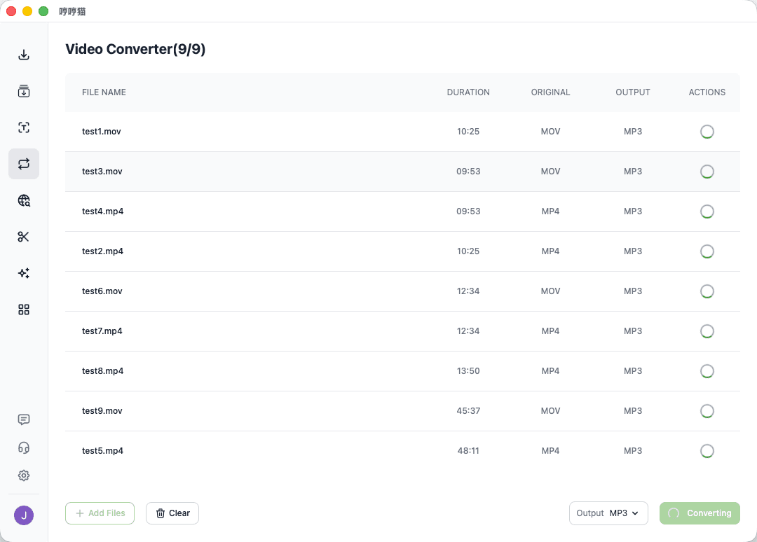 Private local file conversion with no cloud upload